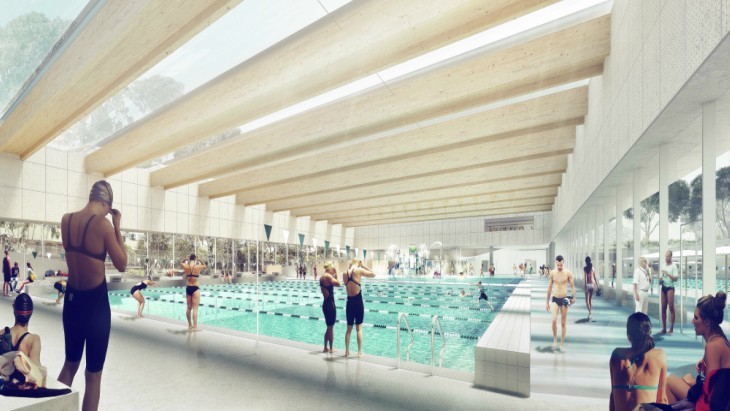 New Aquatic Centre at Green Square